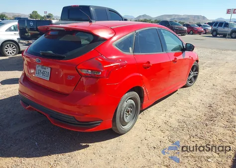 2017 Ford Focus St из США, поврежденный, VIN 1FADP3L98HL257626